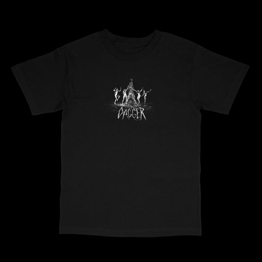 LETS PARTY BLACK T-SHIRT