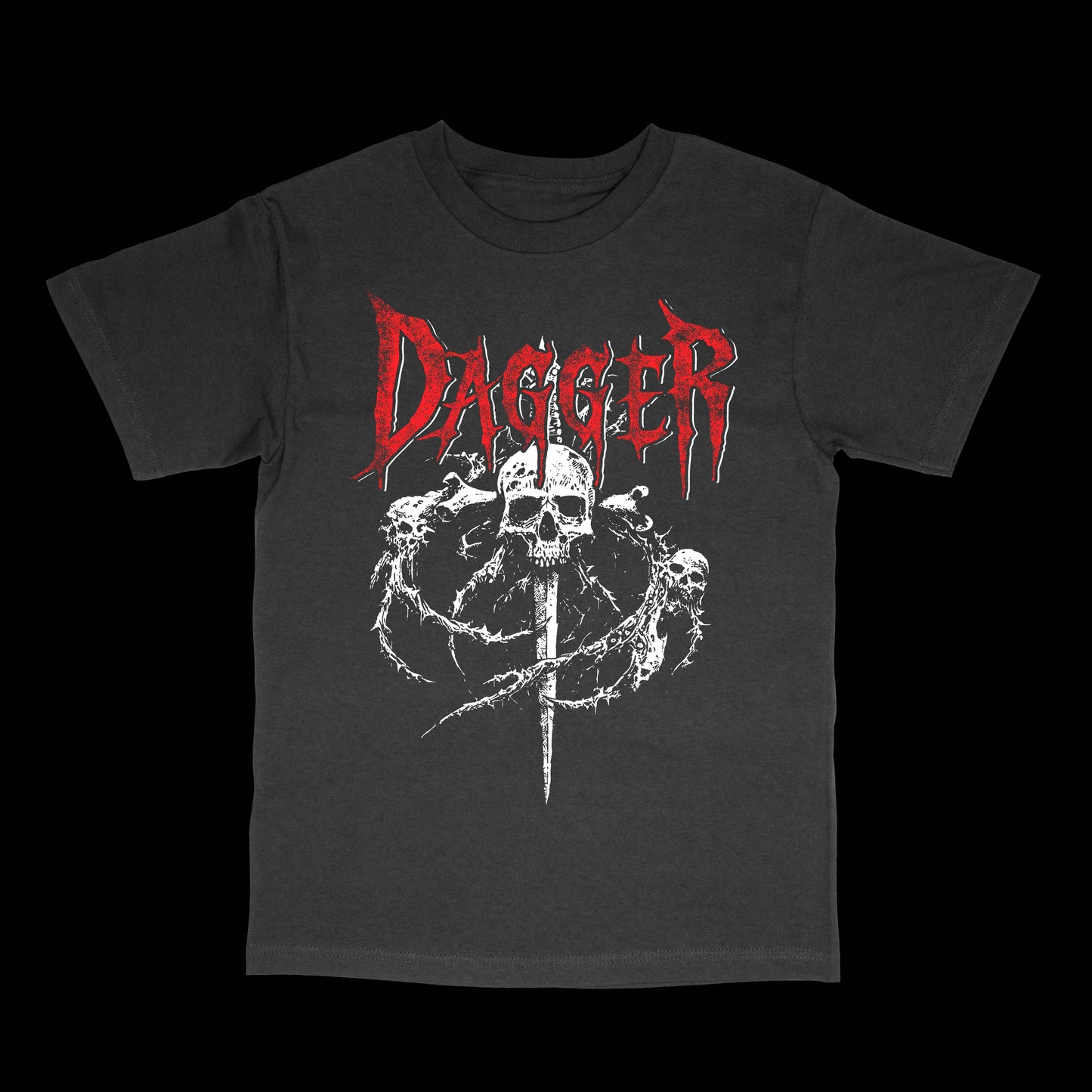 SKULL N SWORD DAGGER T-SHIRT