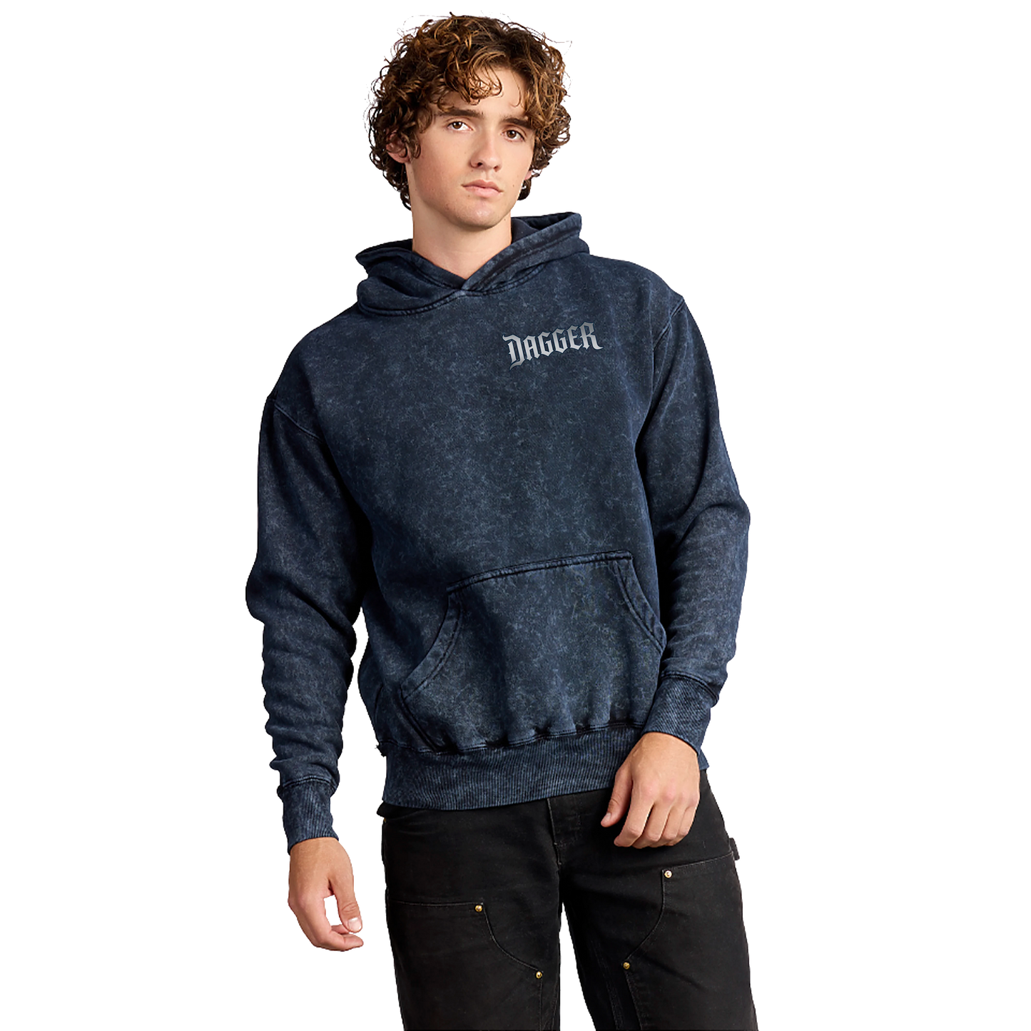 Dagger Midnight Blade Mineral Hoodie