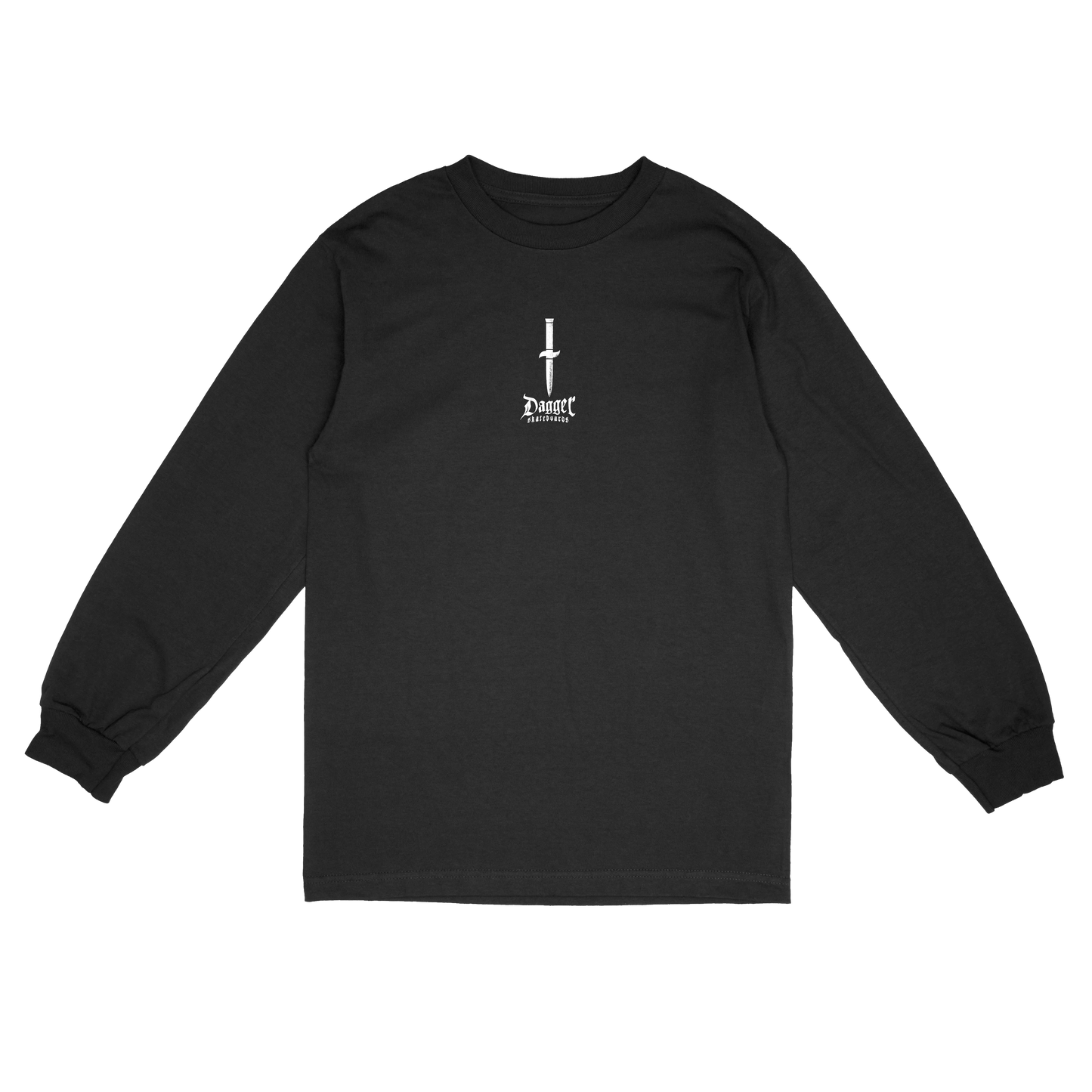 OG Dagger long sleeve tee back view by Dagger Skateboards