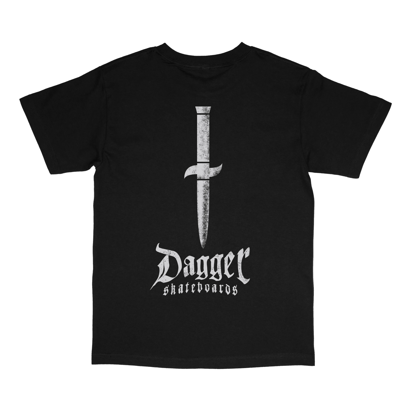 Dagger OG T-Shirt back view with graphic artwork by Dagger Skateboards