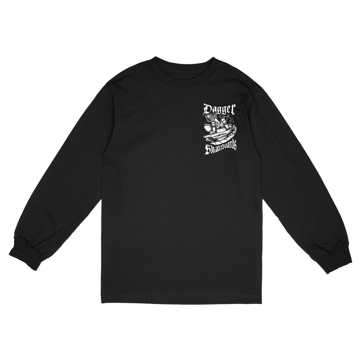 Dagger Skateboards Slashin Long Sleeve — front print