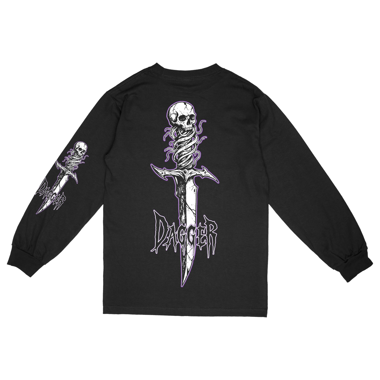 Dagger Skateboards Vamp Long Sleeve — back print