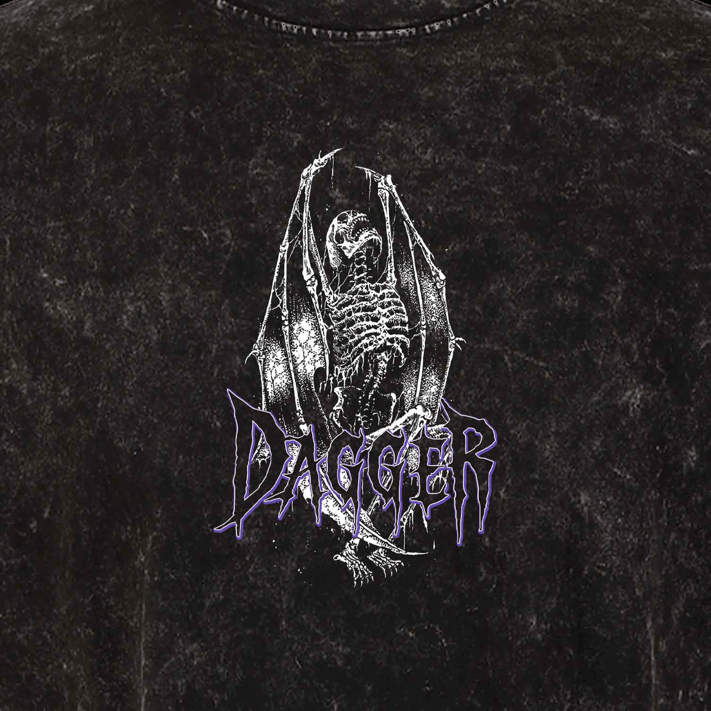 FALLEN ACID BLACK T-SHIRT