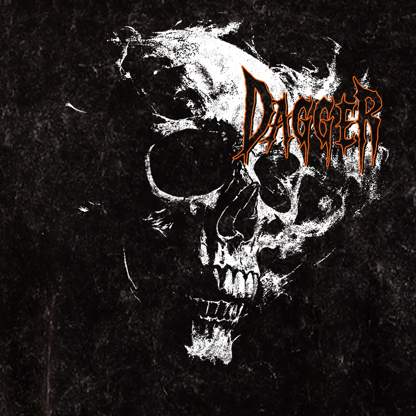 SKULL ACID BLACK T-SHIRT