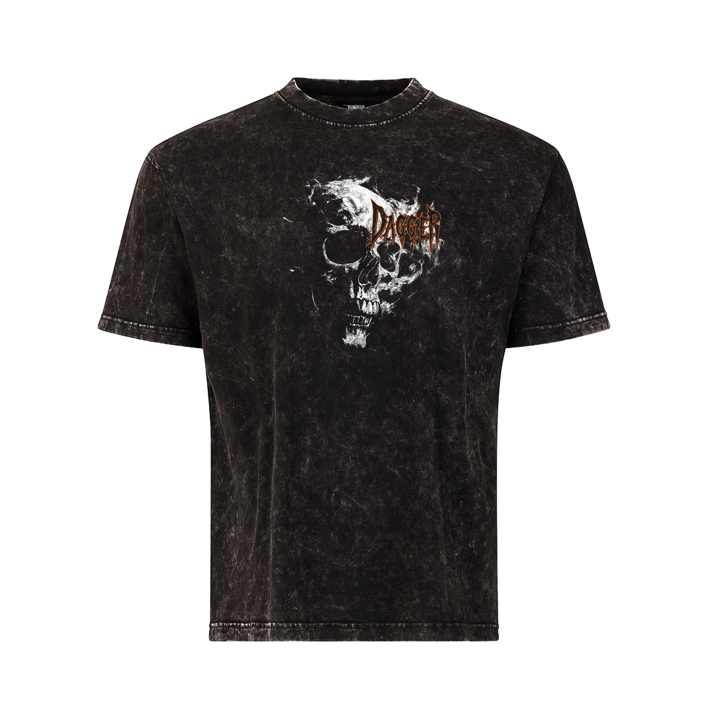 SKULL ACID BLACK T-SHIRT