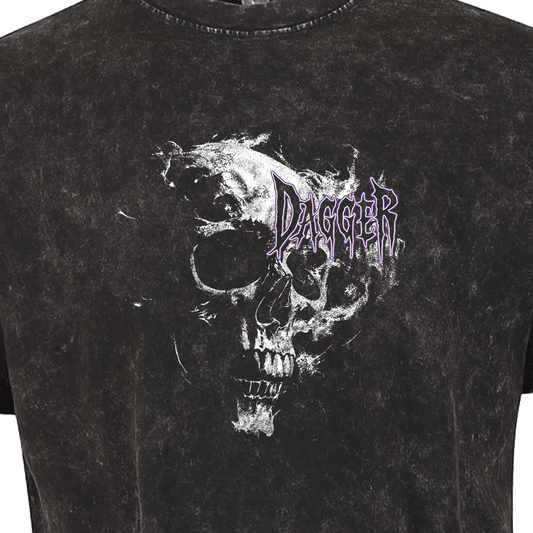 SKULL ACID BLACK T-SHIRT