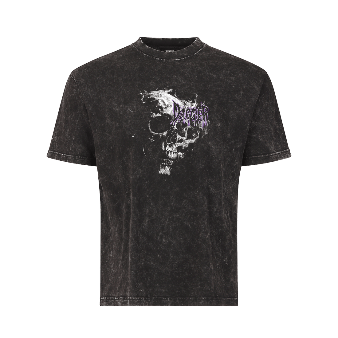 SKULL ACID BLACK T-SHIRT