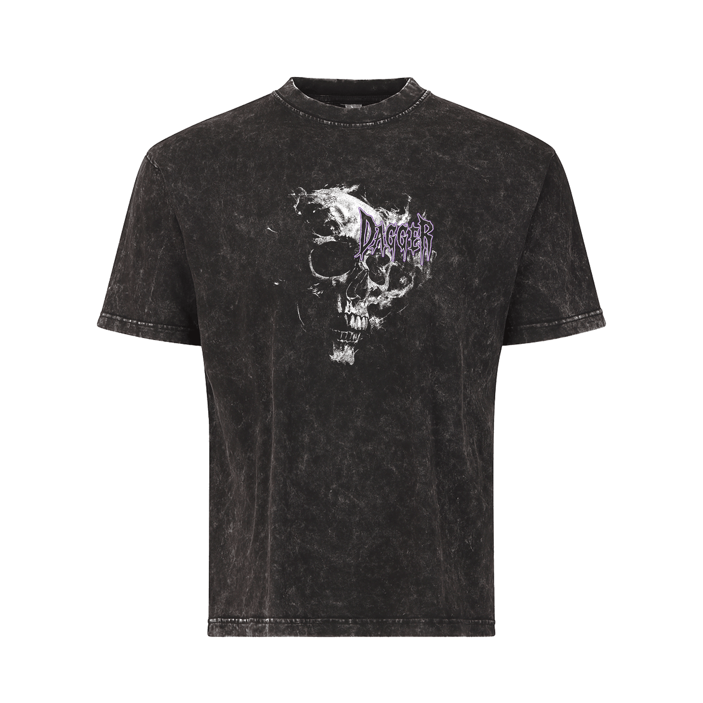 SKULL ACID BLACK T-SHIRT