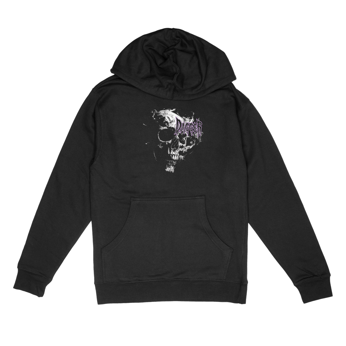 SKULL HOODIE - BLACK