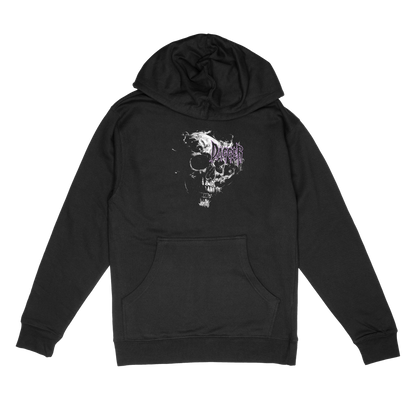 SKULL HOODIE - BLACK