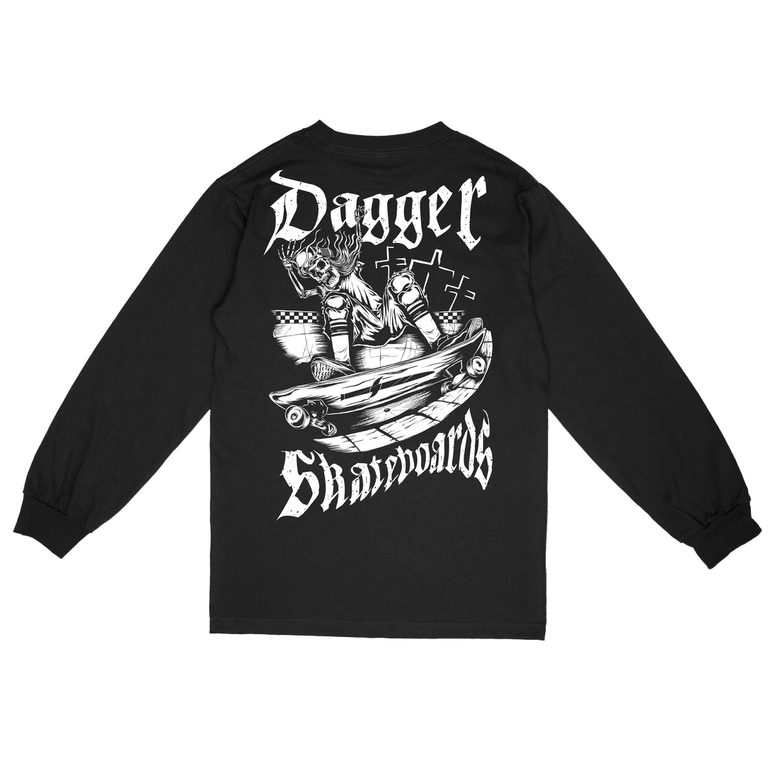 Dagger Slashing Long Sleeve T-Shirt
