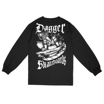 Dagger Slashing Long Sleeve T-Shirt