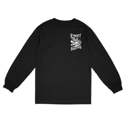 Dagger Slashing Long Sleeve T-Shirt