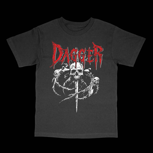 SKULL N SWORD DAGGER T-SHIRT