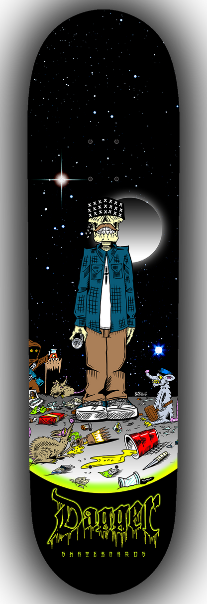 Dagger Lil Pre-Roll Skateboard Deck