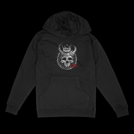 DAGGER HORNS HOODIE BLACK