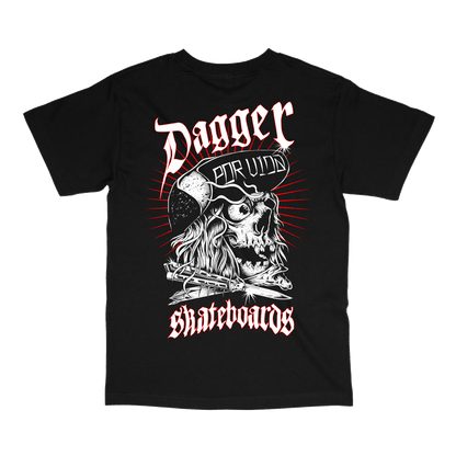 Dagger Black Por Vida T Shirt Youth