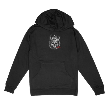DAGGER HORNS HOODIE BLACK