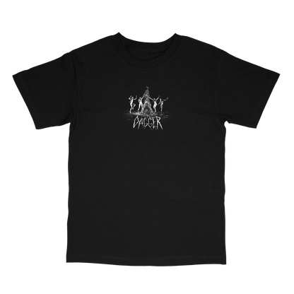 LETS PARTY BLACK T-SHIRT