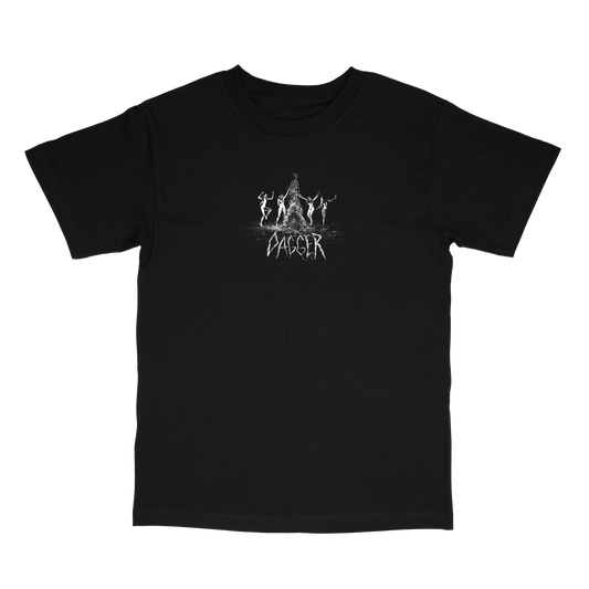 LETS PARTY BLACK T-SHIRT
