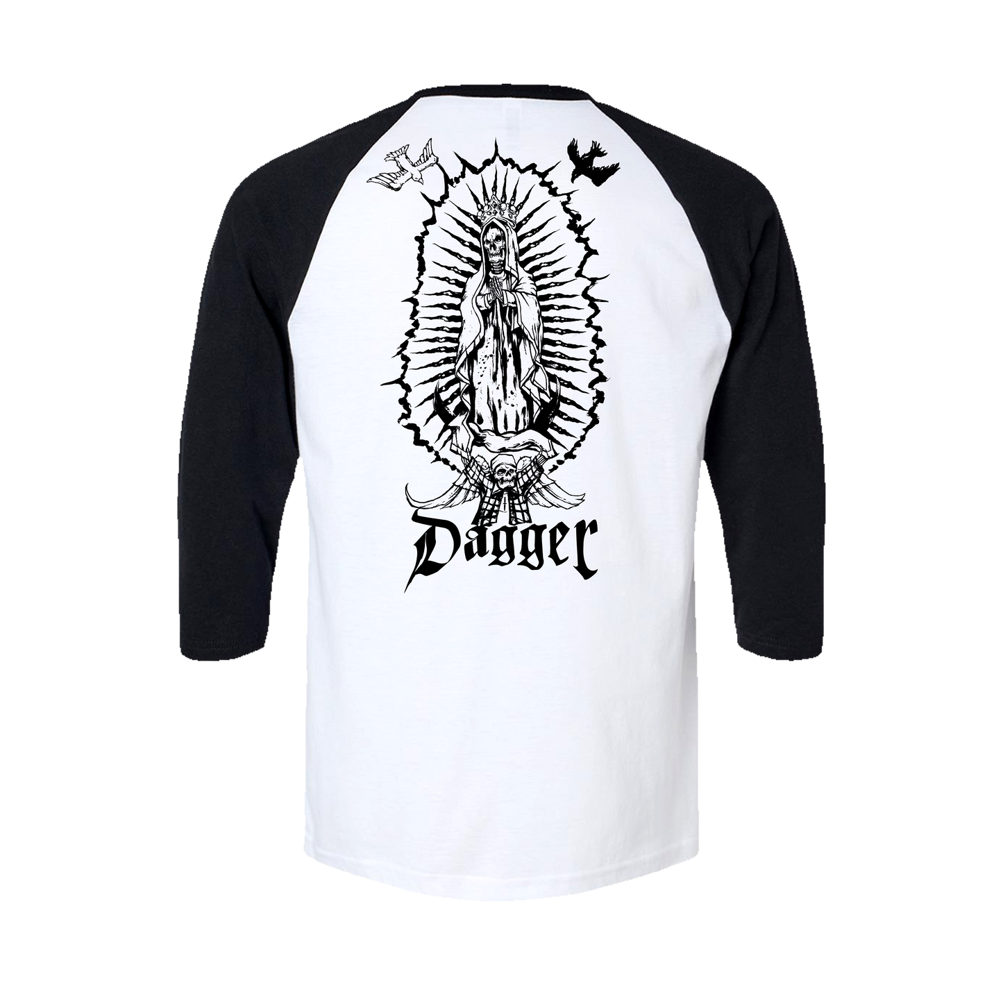 VIRGIN 3/4 BLACK AND WHITE