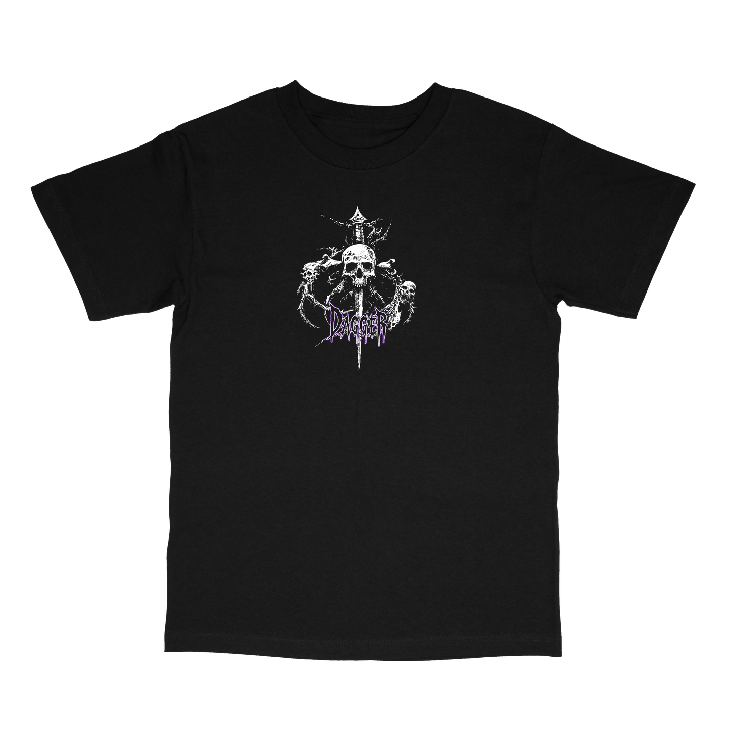 SKULL N SWORD DAGGER T-SHIRT