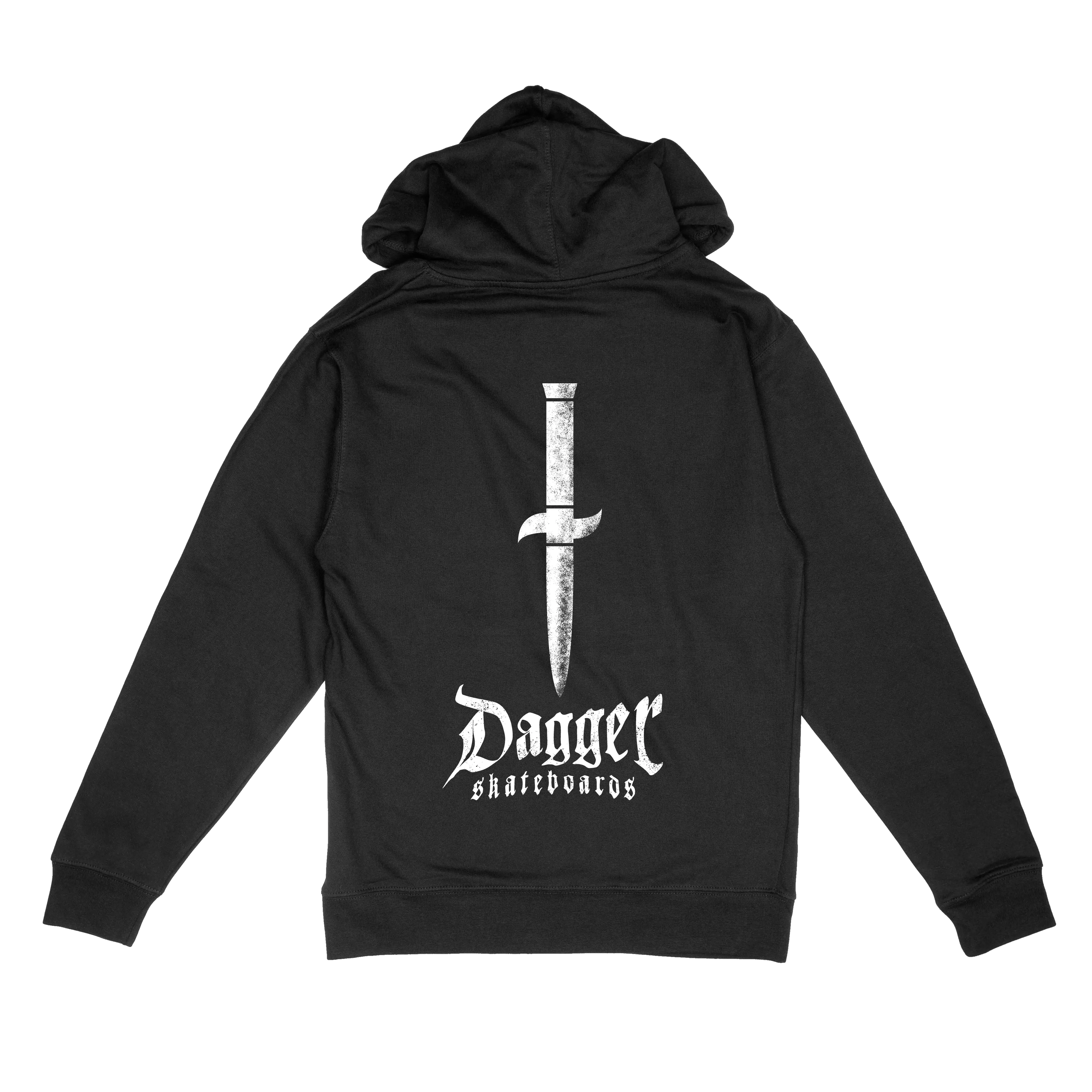 ①OLEDICKFOGGY x OSAKA DAGGERS コラボパーカー　限定 Dagger OG Hoodie Black | Dagger Skateboards