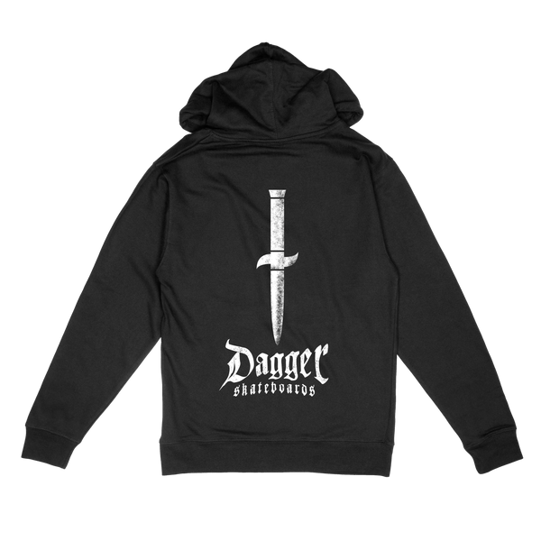 ①OLEDICKFOGGY x OSAKA DAGGERS 限定コラボパーカー Dagger OG Hoodie Black | Dagger Skateboards