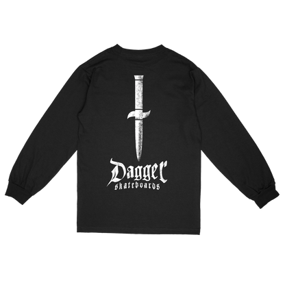 OG Dagger long sleeve tee front view by Dagger Skateboards