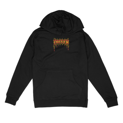 Dagger Panther Rose Hoodie