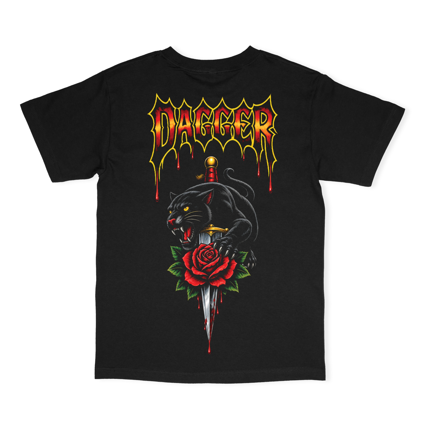 Dagger Panther Rose Tee