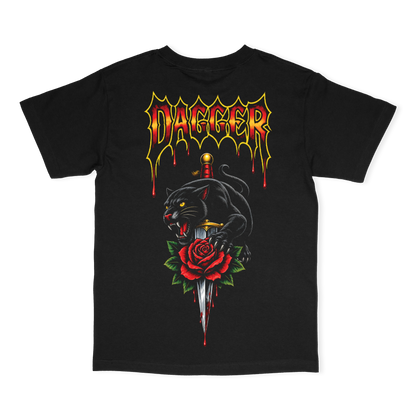 Dagger Panther Rose Tee