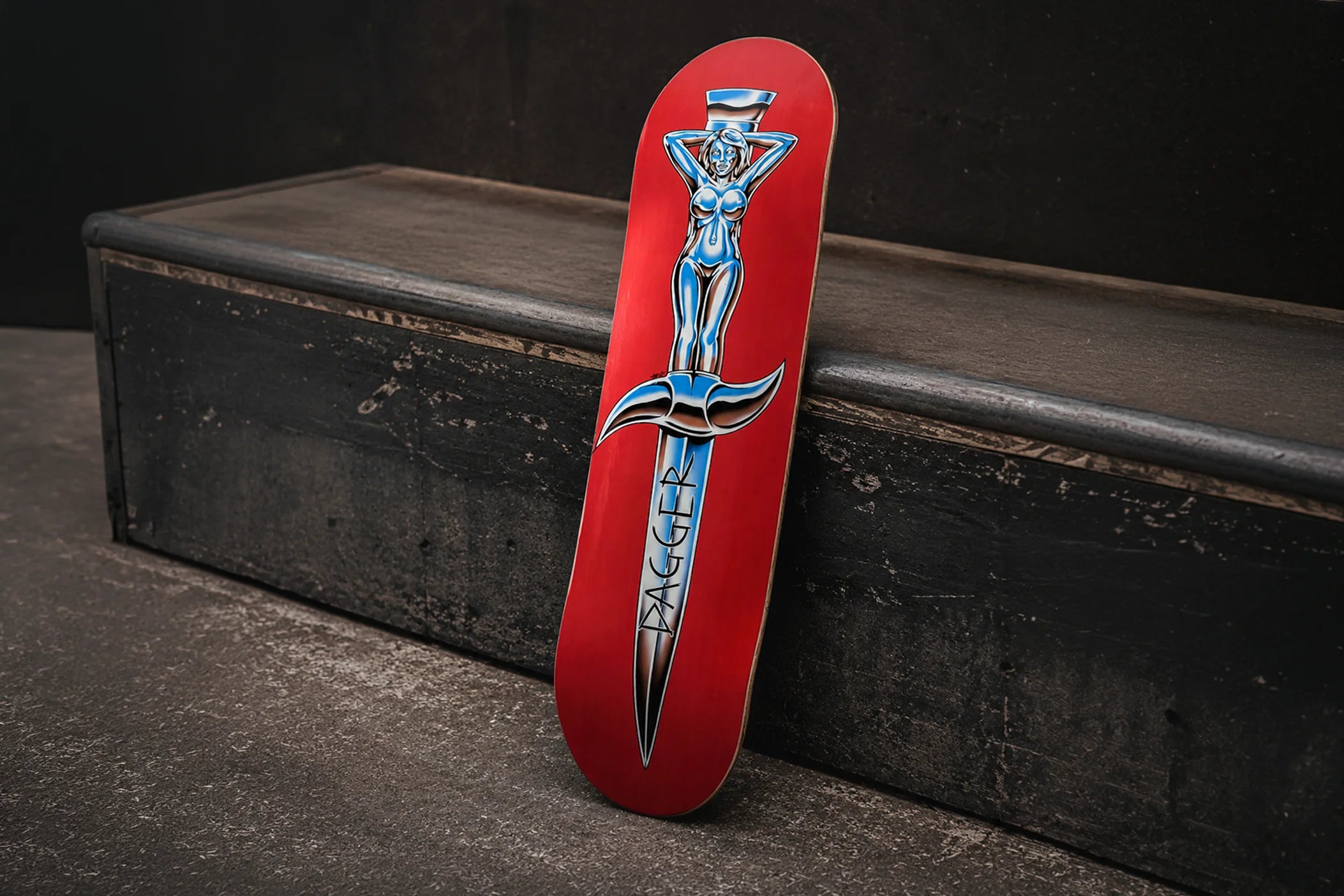 Dagger skateboard deck
