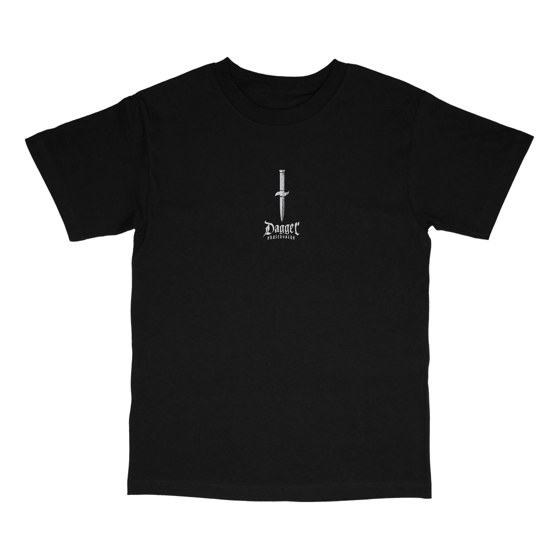 Dagger OG T-Shirt front view with graphic artwork by Dagger Skateboards
