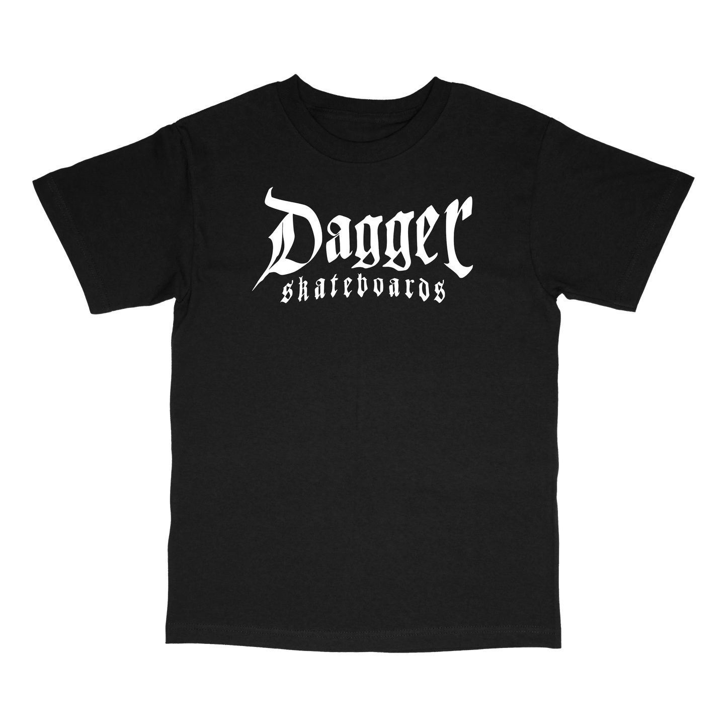 dagger-skateboards-old-english-t-shirt-front