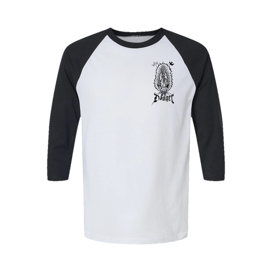 Dagger Skateboards Virgin 3/4 Sleeve T-Shirt - front graphic