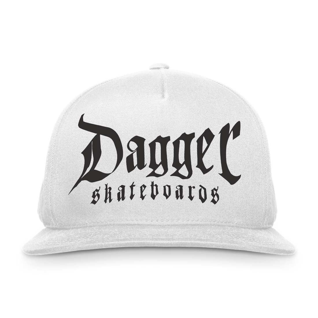 Dagger Skateboards Classic Trucker White Hat