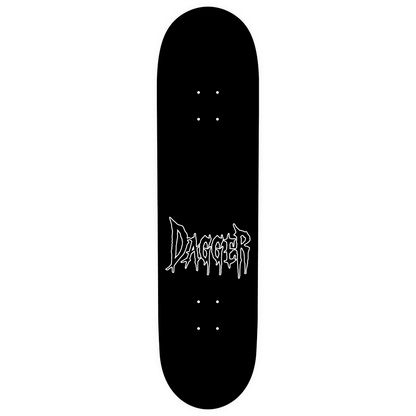 Skateboard deck — top view