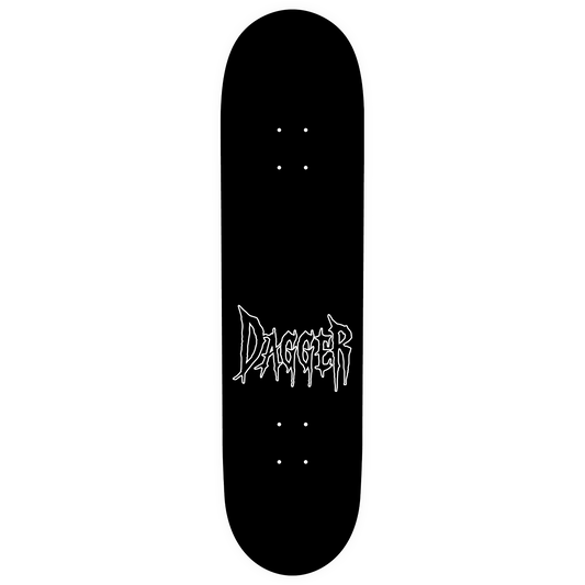 Skateboard deck — top view