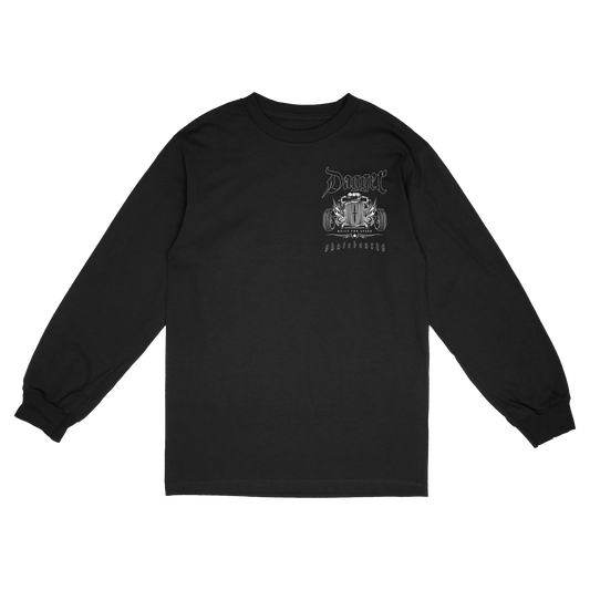 Dagger Skateboards Hot Rod Long Sleeve — back print