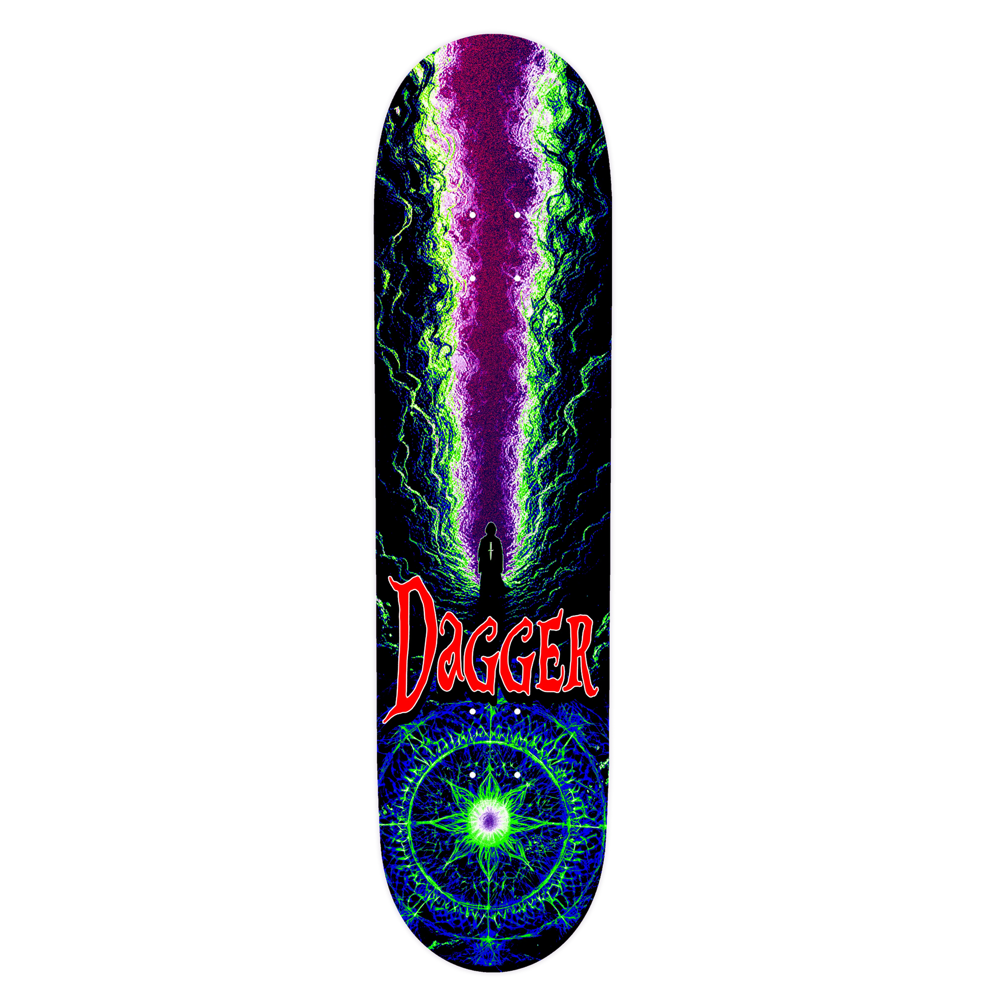 Dagger Skateboards deck featuring Journey graphic artwork