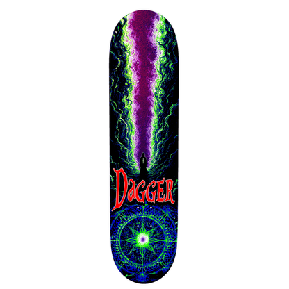 Dagger Skateboards deck featuring Journey graphic artwork