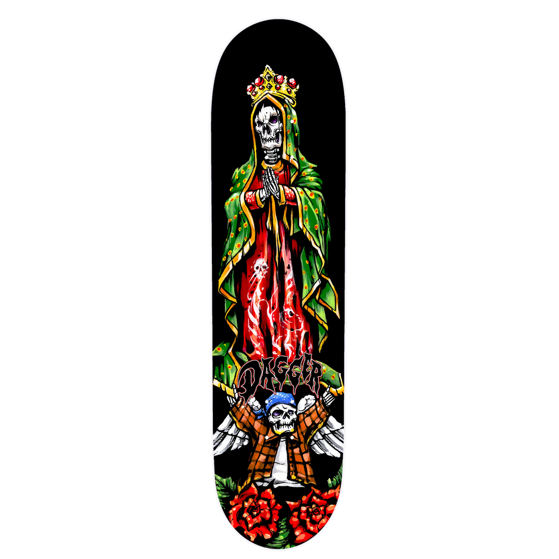 Dagger Skateboards Lupe Deck — bottom graphic