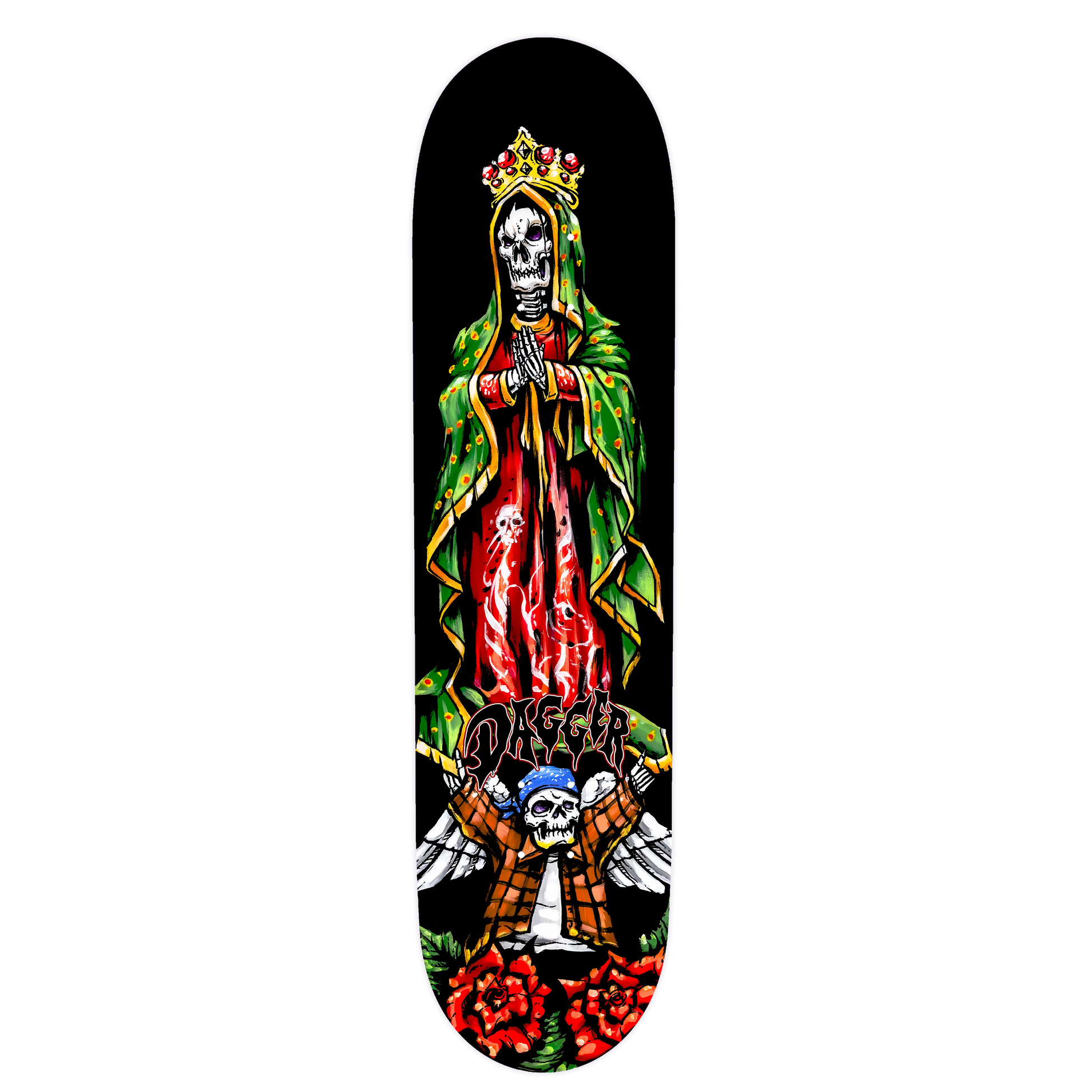 Dagger Skateboards Lupe Deck — bottom graphic