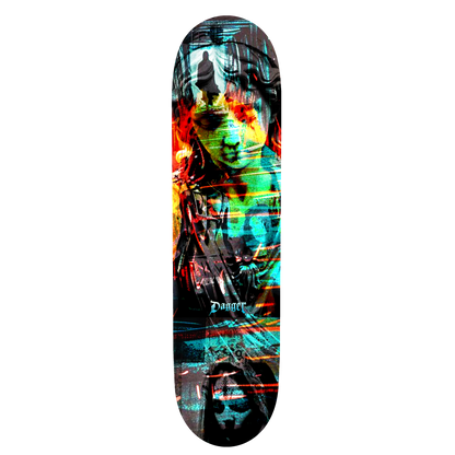 Dagger Skateboards Four Horsemen Foil Deck — bottom graphic