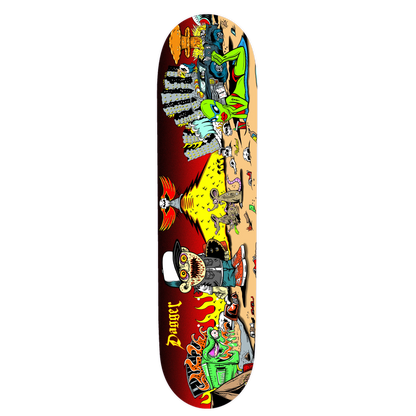 Dagger Skateboards Zombie Deck — bottom graphic